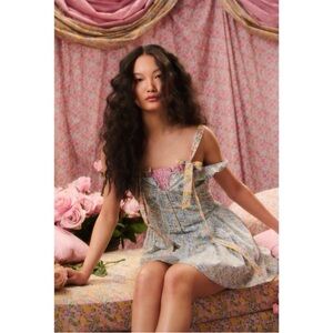 LoveShackFancy Liberty Fabric Dress